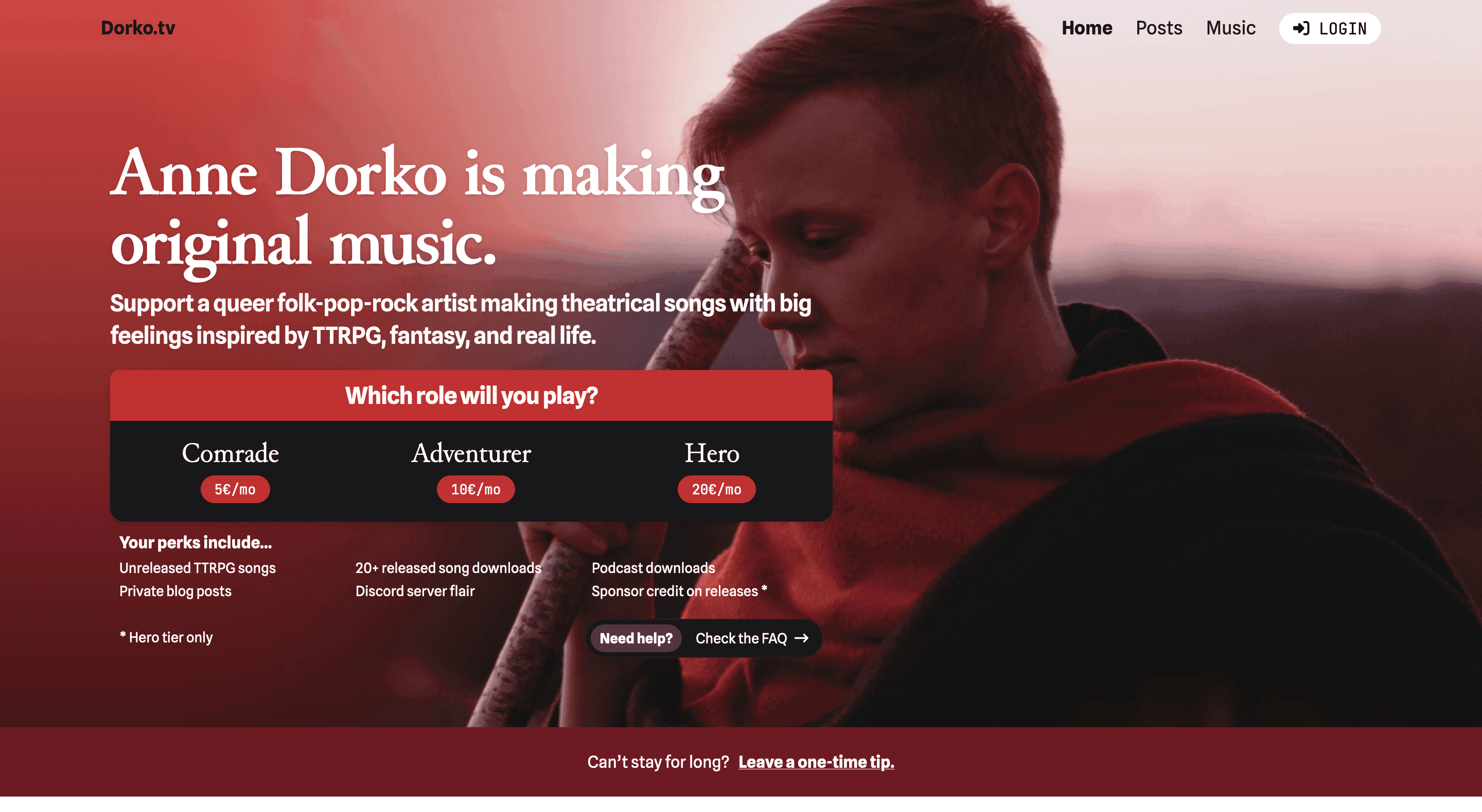 Project Preview for Dorko.tv